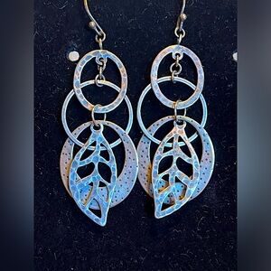 Silpada Feather Earrings